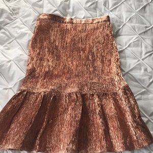 COPY - Rose gold pencil skirt